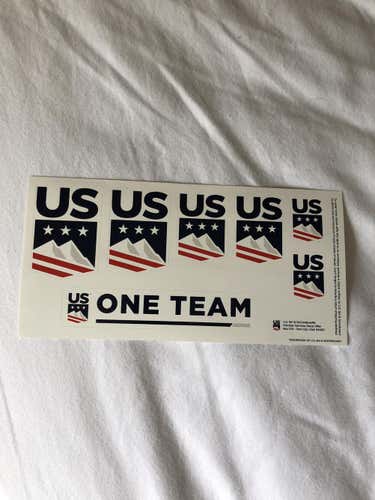 US Ski Team Stickers