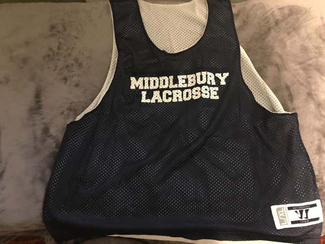 Warrior Middlebury College practice Pinnie #24