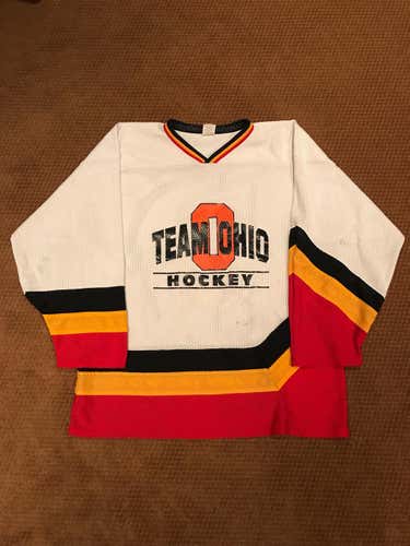 Team Ohio Game Jersey XXL White