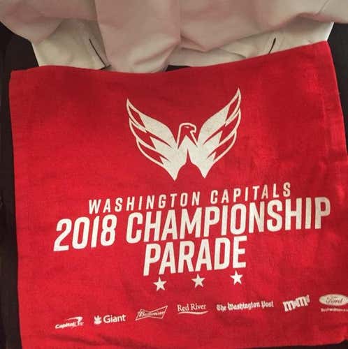 Washington Capitals Stanley Cup Parade Rally Towel