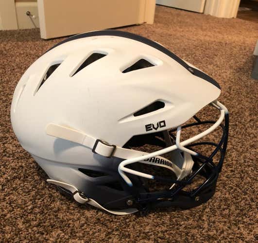 Custom Navy Blue Fade Warrior Evo