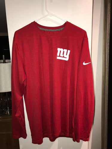 New NY Giants On Field Nike Dry Fit Long sleeve