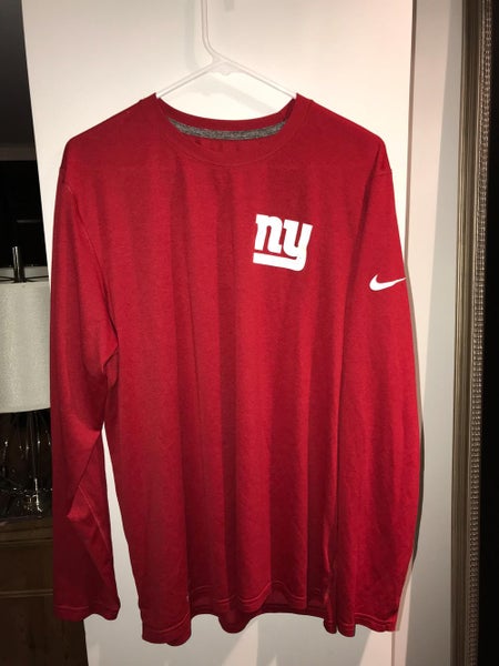 New NY Giants On Field Nike Dry Fit Long sleeve