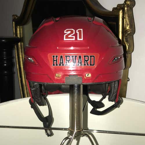 Harvard Crimson #21 Bauer Helmet