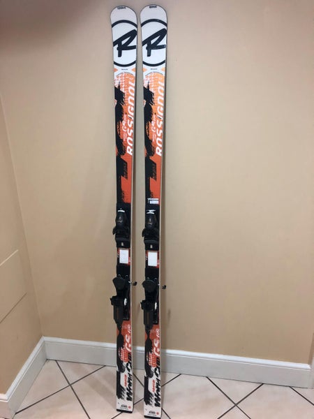 182 cm, 23 m, Rossignol Worldcup GS Race Skis with Rossignol Race Din 10 Bindings