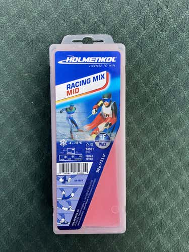 Holmenkol High Fluoro Race Wax: Mid