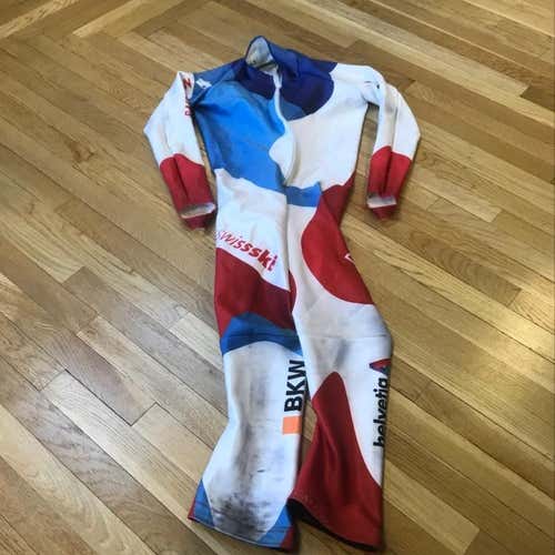 Used Descente Swiss National Team Downhill Race Suit FIS Legal- Large
