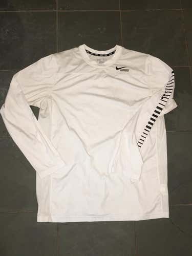 Pre-owned NIKE Lacrosse Hyperspeed Long Sleeve Training Shirt NIKE DRI FIT XL
