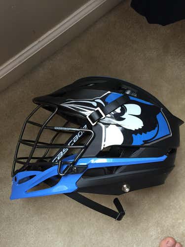 Cascade R Johns Hopkins game worn helmet (2015 season) RARE!