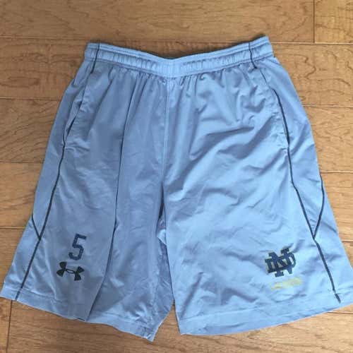 Norte Dame Team Issued Practice Shorts