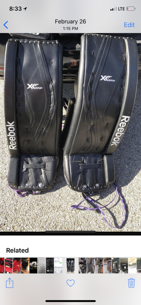Reebok Premier X28 Goalie Equipment (Full Set) Senior