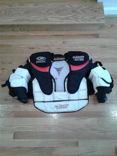 McKenney Ultra4000 Cat2 Box Lacrosse Goalie Uppers