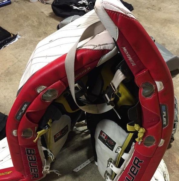 Pro Stock JRZ Bauer Total One Leg Pads