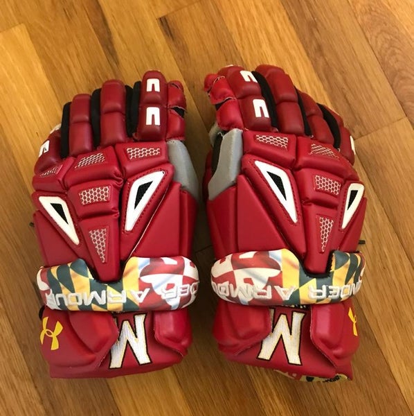 UMD Maryland UA Goalie Gloves ‘12 M