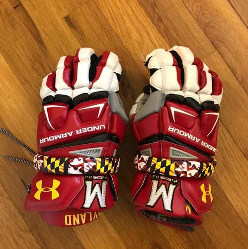 UMD Maryland UA Goalie Gloves ‘12 M Engage