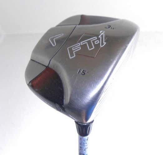 Callaway FT-i Squarway 3-Wood 15* Fujikura Fit-On M R-Flex Graphite RH