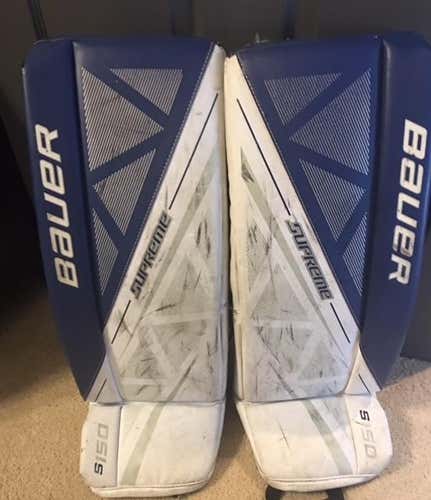 Bauer Supreme S150 Goalie Leg Pads Junior