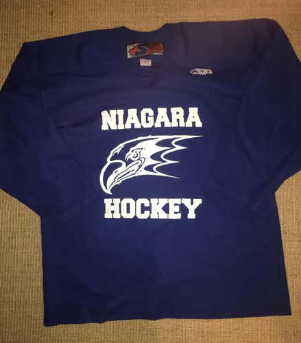 NCAA Niagara University Royal Blue Practice Jersey 54