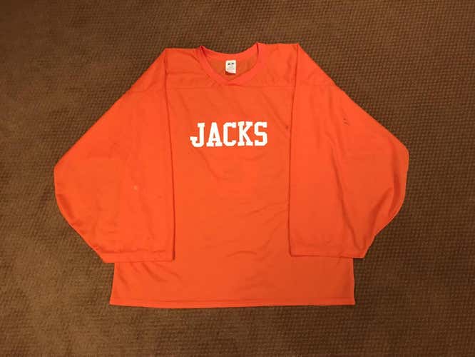 Cleveland Jacks Orange Practice Jersey Goalie Cut