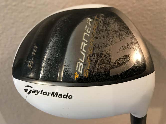 TaylorMade Burner Superfast 2.0 18* 5 Fairway Wood w/ Matrix Ozik X-Con Senior (M) Flex shaft