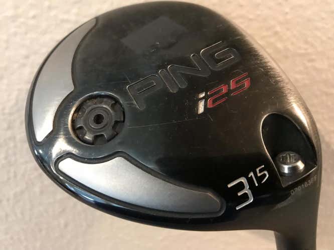Ping i25 15* 3 Fairway Wood with PWR 65 Stiff Flex shaft