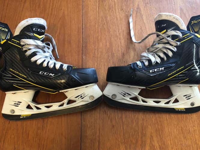 Size 4.5 CCM Super Tacks Skates - Worn Less Than 10 Times