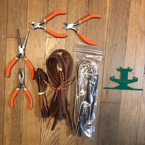 Traditional Stringing Supplies Leathers And Traditree And Tools