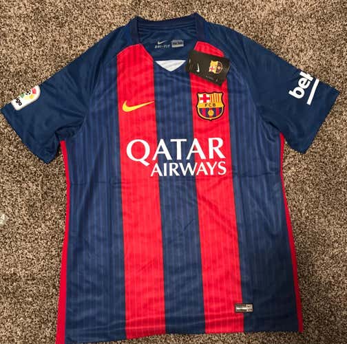Barcelona Soccer Jersey No Name (XL)
