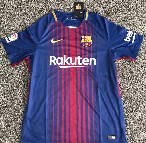 Barcelona Soccer Jersey No Name (L)