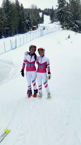 Spyder women’s downhill suit size medium