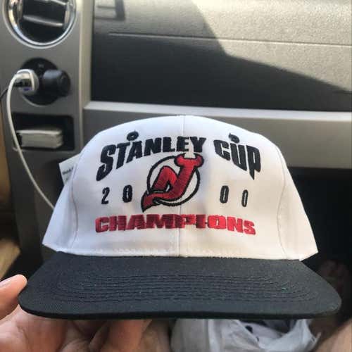 New Jersey Devils 2000 Stanley Cup Champions Hats