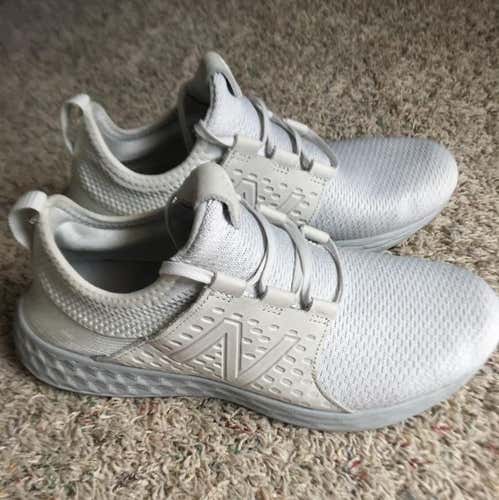 White/Grey New Balance Cruz Fresh Foam