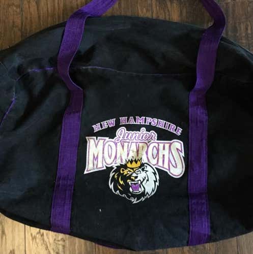 Vintage NH Jr Monarchs Hockey Bag