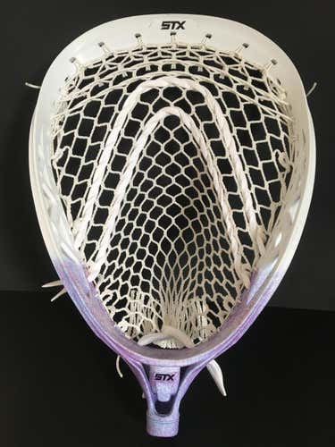 Custom Galaxy Dyed STX Eclipse 2 w/ 12D Hero Semi-Soft Mesh - Goalie Head