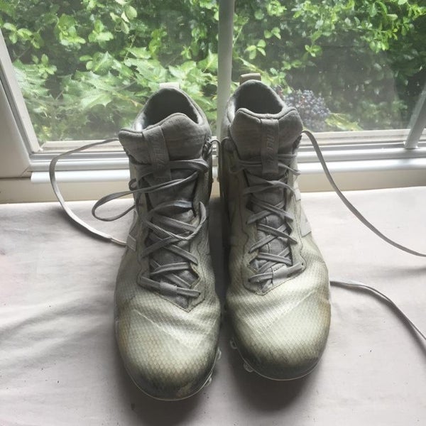 Used New Balance Freeze Cleats White Size 10