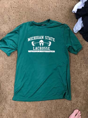 Michigan State Lacrosse Strength & Conditioning Shirt