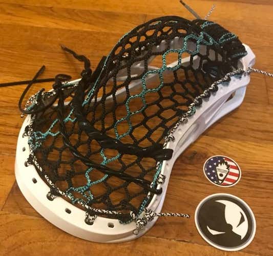 Alpha Lacrosse Ascension White w/LE Hero1.0