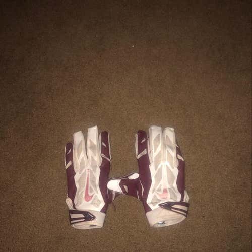 Large Nike Football Gloves