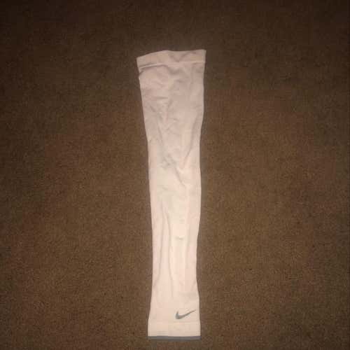 White Nike Arm Sleeve