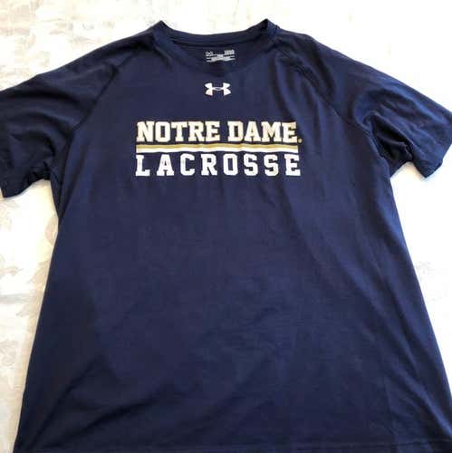 Notre Dame Lacrosse Team-issued Shooter Shirt