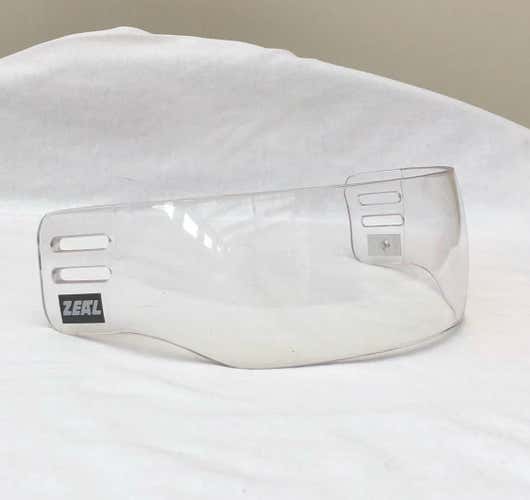ZEAL pro straight clear visor half shield hockey helmet eye protector