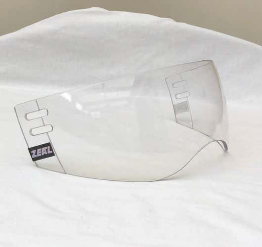ZEAL hockey wave cut visor half shield clearance sale