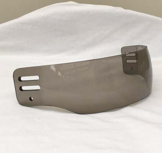 unbranded pro cut straight hockey visor half shield tinted