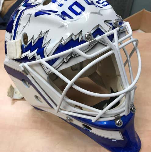 BAUER 961 PRO DEPARTMENT LUNDQVIST GOALIE MASK LIKE NEW