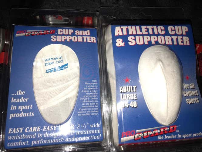 Pro guard Athletic Hockey cup support W/Jockstrap Large