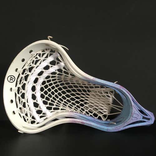 Custom Galaxy Dyed Warrior Burn X w/ G3 Mesh - Lacrosse Head