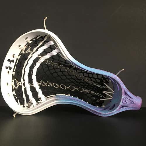 Custom Galaxy Dyed Under Armour Command w/ LE Hero Mesh - Lacrosse Head