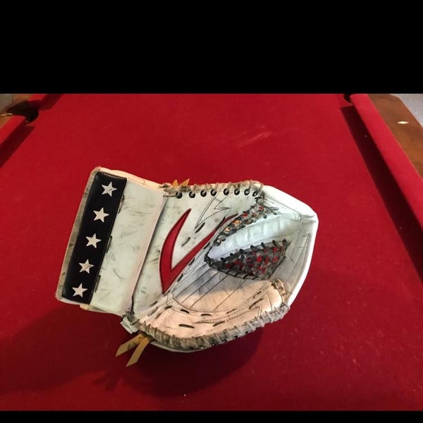 Stolarz Game Used IIHF pro Stock Glove In Great Condition