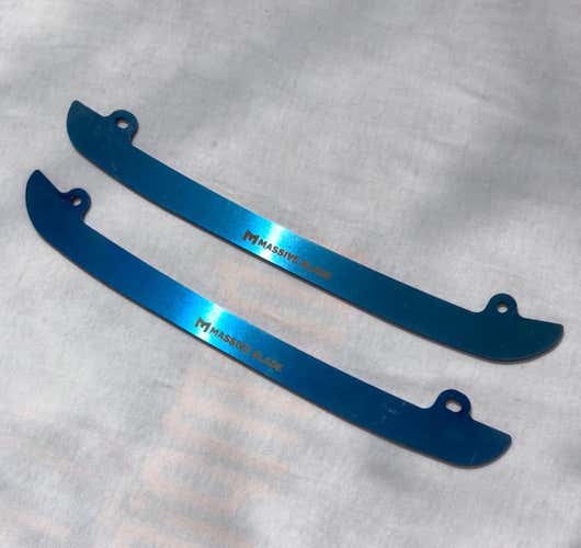 Massive Blade ccm speedblade +4.0 runner hockey skate steel blue size 287