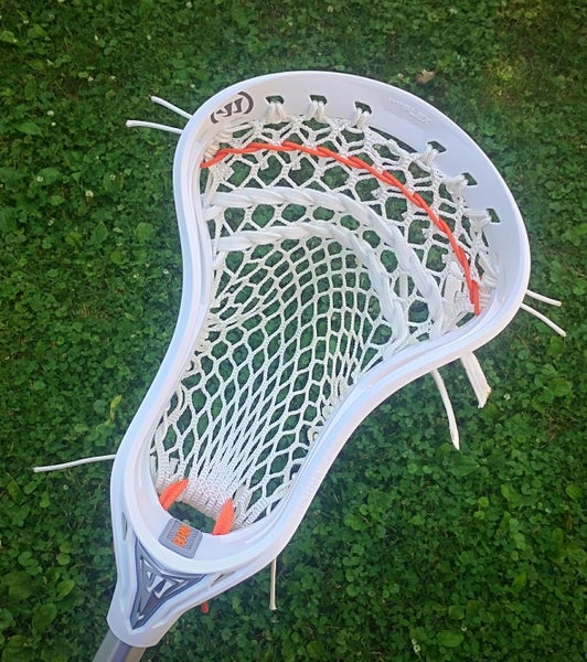 1 BNWT Warrior BURN 2X Lacrosse Head Strung w/ Semi-Soft Mesh